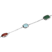 Mabina Bracciale in argento con pietre multicolor 534172